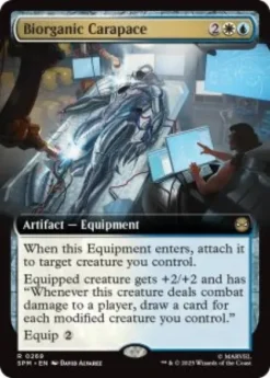 Biorganic Carapace (foil) (extended art) - Marvel's Spider-Man Varianten