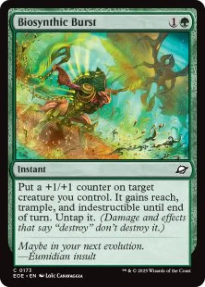 Biosynthic Burst (foil) - Edge of Eternities