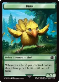 Bird token (#16) (foil) (2/2) - Final Fantasy