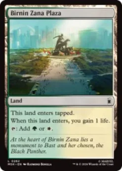Birnin Zana Plaza (foil) - Marvel Super Heroes