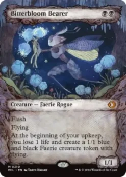 Bitterbloom Bearer (#310) (foil) (showcase) - Lorwyn Eclipsed Varianten