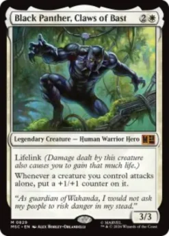 Black Panther, Claws of Bast - Marvel Super Heroes Commander