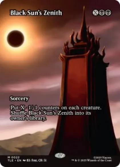 Black Sun's Zenith (borderless) - Avatar: The Last Airbender Eternal Varianten