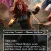 Black Widow, Intel Expert (foil) (borderless) - Marvel Super Heroes Commander Varianten