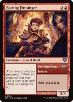 Blazing Firesinger - Secrets of Strixhaven