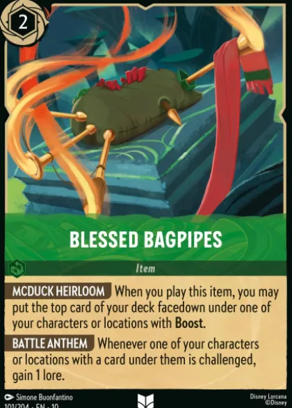 Blessed Bagpipes (foil) - Whispers in the Well
