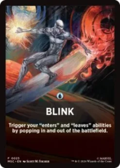Blink front card - Marvel Super Heroes Commander