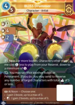 BLISS Drummer (U-847) - Altered Unique whispers