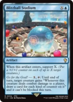 Blitzball Stadium (surge foil) - Final Fantasy Commander