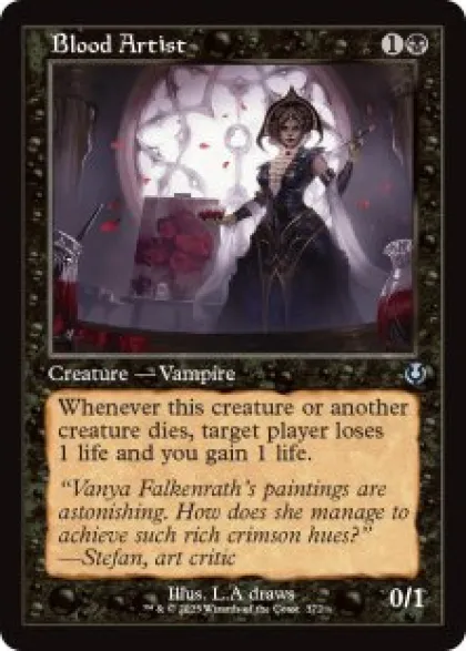 Blood Artist (#372) (foil) (showcase) - Innistrad Remastered Varianten