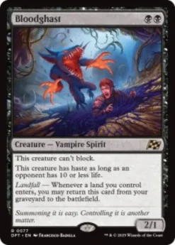 Bloodghast (foil) - Aetherdrift