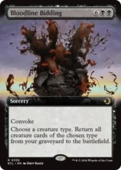 Bloodline Bidding (#359) (extended art) - Lorwyn Eclipsed Varianten