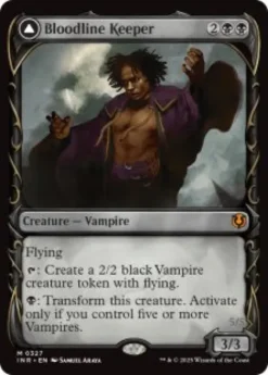 Bloodline Keeper (#327) (foil) (showcase) - Innistrad Remastered Varianten