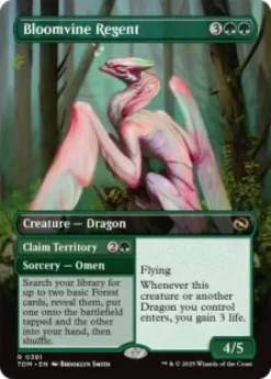 Bloomvine Regent (foil) (borderless) - Tarkir: Dragonstorm Varianten