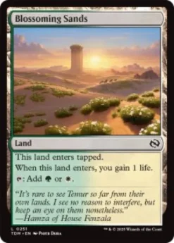 Blossoming Sands (foil) - Tarkir: Dragonstorm