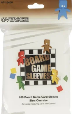 Board Game Sleeves: Oversized 79 x 120 mm (100 stuks)