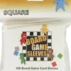 Board Game Sleeves: Square - Clear 70 x 70 mm (100 stuks)