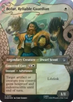 Bofur, Reliable Guardian (#251) (surge foil) (borderless) - The Hobbit Varianten