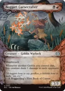 Boggart Cursecrafter (foil) (showcase) - Lorwyn Eclipsed Varianten