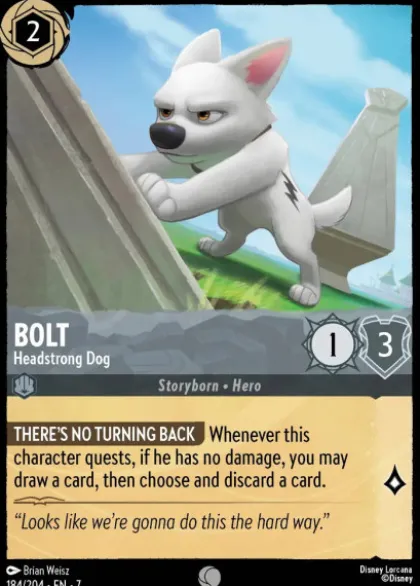 Bolt, Headstrong Dog (foil) - Archazia's island