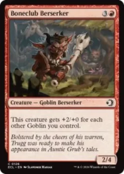 Boneclub Berserker (foil) - Lorwyn Eclipsed
