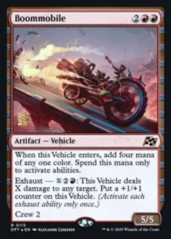 Boommobile (foil) - Aetherdrift Prerelease Promo's