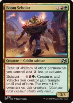 Boom Scholar (foil) - Aetherdrift
