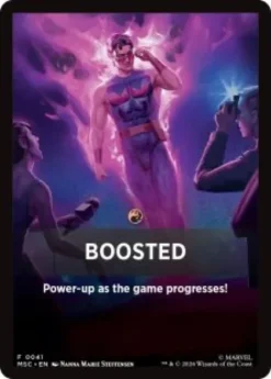 Boosted front card - Marvel Super Heroes Commander