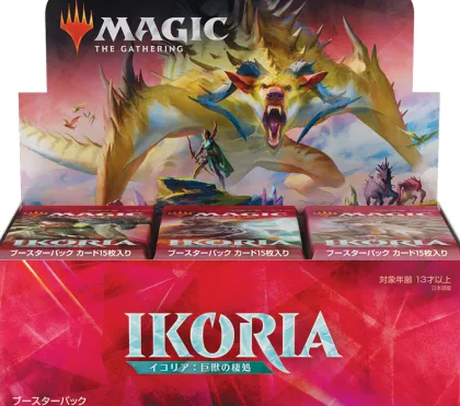 Boosterbox Ikoria: Lair of Behemoths (36 boosters - incl. box topper Japanese)