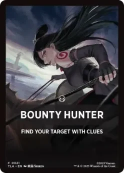 Bounty Hunter front card - Avatar: The Last Airbender