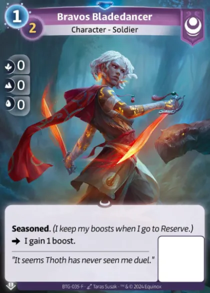 Bravos Bladedancer (F) - Altered Beyond the Gates