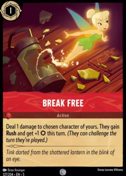 Break Free (foil) - Shimmering Skies