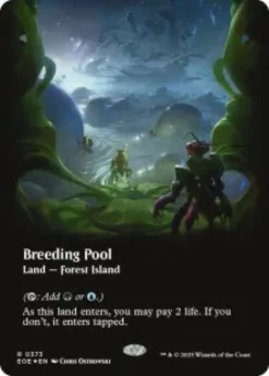 Breeding Pool (#373) (galaxy foil) (borderless) - Edge of Eternities