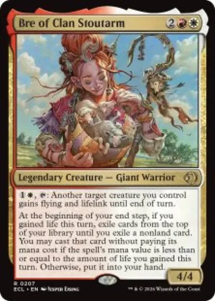 Bre of Clan Stoutarm (foil) - Lorwyn Eclipsed