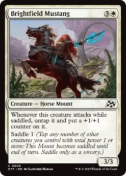 Brightfield Mustang (foil) - Aetherdrift
