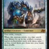 Brightglass Gearhulk (foil) - Aetherdrift Planeswalker Stamped