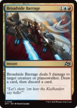 Broadside Barrage (foil) - Aetherdrift