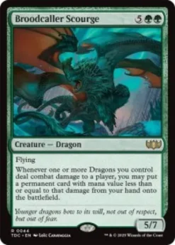 Broodcaller Scourge - Tarkir: Dragonstorm Commander