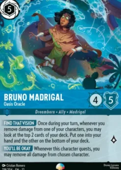 Bruno Madrigal, Oasis Oracle (foil) (borderless) - Wilds Unknown
