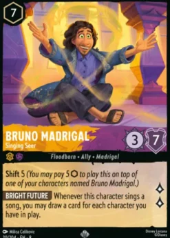 Bruno Madrigal, Singing Seer (foil) - Reign of Jafar