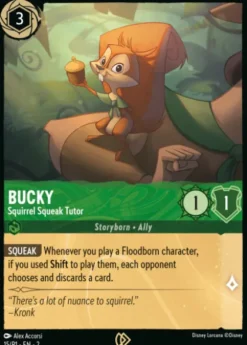 Bucky, Squirrel Squeak Tutor (foil) - Promo Set 1
