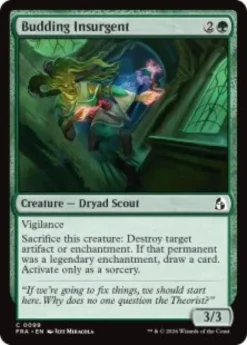 Budding Insurgent (foil) - Reality Fracture