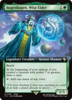 Bugenhagen, Wise Elder (foil) (extended art) - Final Fantasy Commander Varianten