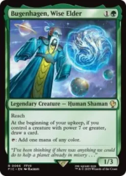 Bugenhagen, Wise Elder (surge foil) - Final Fantasy Commander