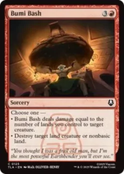 Bumi Bash (foil) - Avatar: The Last Airbender