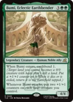 Bumi, Eclectic Earthbender (foil) - Avatar: The Last Airbender Eternal