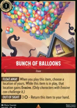 Bunch of Balloons (foil) - Attack of the Vine
