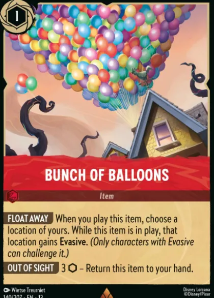 Bunch of Balloons (foil) - Attack of the Vine