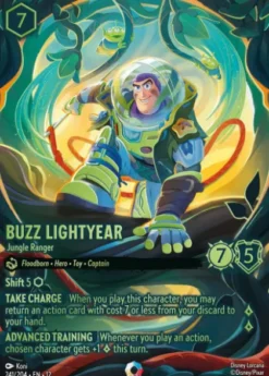 Buzz Lightyear, Jungle Ranger (foil) (borderless) - Wilds Unknown
