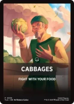 Cabbages front card - Avatar: The Last Airbender